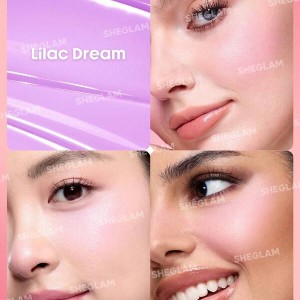 رژ گونه مایع مات  Color Bloom Liquid Blush-Lilac Dream  شیگلم SHEGLAM