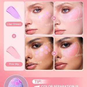 رژ گونه مایع مات  Color Bloom Liquid Blush-Lilac Dream  شیگلم SHEGLAM
