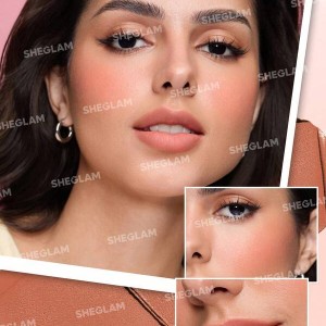 ست کرمی رژ گونه و لب Apricot Dream Cheek  رنگ  Apricot  شیگلم SHEGLAM