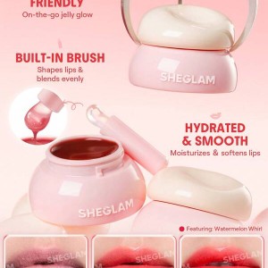 ژل لب آبرسان Hydra Jelly Pocket Lip Jam رنگ ‏Sugar Swirl شیگلم SHEGLAM