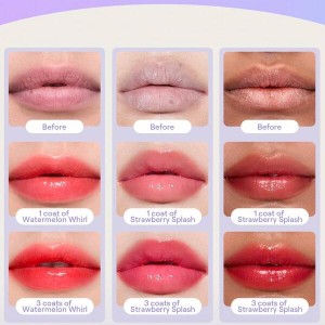 ژل لب آبرسان Hydra Jelly Pocket Lip Jam رنگ Strawberry Splash شیگلم SHEGLAM
