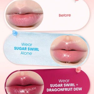ژل لب آبرسان Hydra Jelly Pocket Lip Jam رنگ Strawberry Splash شیگلم SHEGLAM
