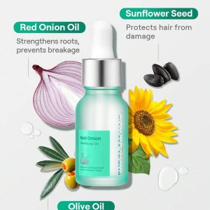 روغن پیاز قرمز مو و پوست سر 15 میلی لیتر  Red Onion Hair And Scalp Oil -15ml شیگلم SHEGLAM