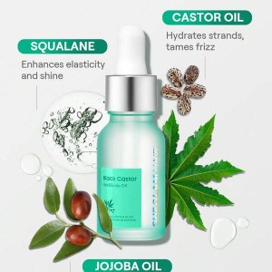 روغن کرچک سیاه مو و پوست سر  15 میلی لیتر Black Castor Hair And Scalp Oil-15ml شیگلم SHEGLAM