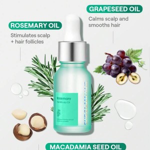 روغن مو و پوست سر رزماری  15 میلی لیتر Rosemary Hair And Scalp Oil -15ml شیگلم SHEGLAM