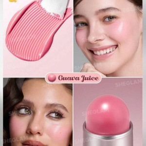 رژگونه استیکی Buttery Bliss Blush Stickرنگ Guava Juice Cool baby pink شیگلم SHEGLAM