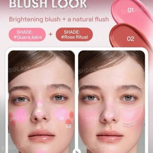 رژگونه استیکی Buttery Bliss Blush Stickرنگ Guava Juice Cool baby pink شیگلم SHEGLAM