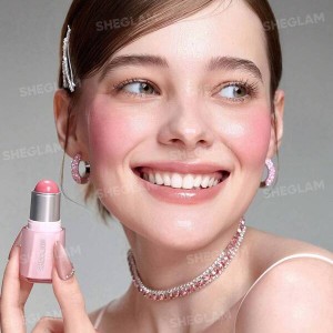 رژگونه استیکی Buttery Bliss Blush Stickرنگ Love Cake Bright medium pink شیگلم SHEGLAM