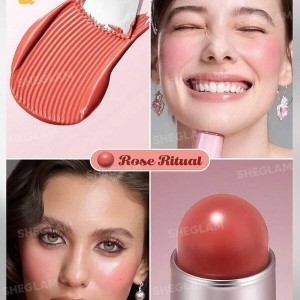 رژگونه استیکی Buttery Bliss Blush Stickرنگ Rose Ritual Medium rosey pink شیگلم SHEGLAM