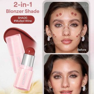 رژگونه استیکی Buttery Bliss Blush Stickرنگ Cherry Pick Bright cherry red شیگلم SHEGLAM