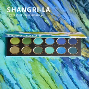 پالت سایه چشم Zen Out, Shangri-La شيلگم  SHEGLAM