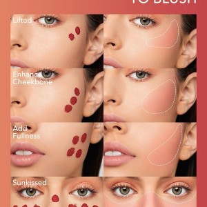 رژ گونه مایع مات  COLOR BLOOM -HUSH HUSH شیگلم SHEGLAM