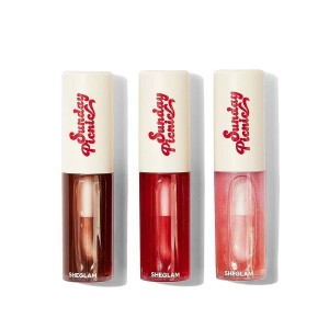 ست روغن لب SUNDAY PICNIC LAYER CAKE LIP OIL SET شیگلم SHEGLAM