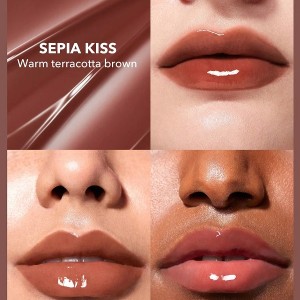 حجم دهنده لب  POUT-PERFECT SHINE LIP PLUMPER-SEPIA KISS شیگلم SHEGLAM