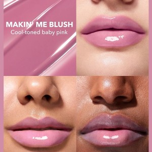 حجم دهنده لب  POUT-PERFECT SHINE LIP PLUMPER-MAKIN' ME BLUSH شیگلم SHEGLAM