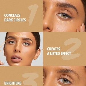 کانسیلر LIKE MAGIC 12HR FULL COVERAGE CONCEALER -NUTMEG شیگلم SHEGLAM