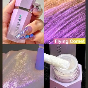 هایلایتر مایع Chroma-Glow Bloom با رنگ STARDUST شیگلم SHEGLAM