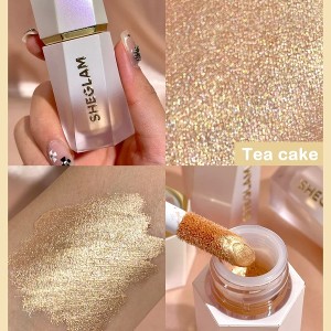 هایلایتر مایع  GLOW BLOOM - TEA CAKE شیگلم SHEGLAM