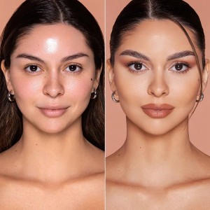 کرم پودر مخصوص پوست  رنگ BUTTERSCOTCH شیگلم SHEGLAM COMPLEXION PRO با پوشش مات و ماندگاری طولانی‌