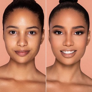 کرم پودر مخصوص پوست  رنگ  CASHEW شیگلم SHEGLAM COMPLEXION PRO با پوشش مات و ماندگاری طولانی‌