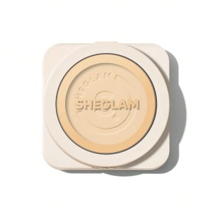 پنکک کرم پودری (پودر  پایه)  SKIN-FOCUS فول کاور - رنگ  LINEN شیگلم SHEGLAM