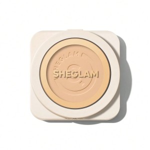 پنکک کرم پودری (پودر  پایه)  SKIN-FOCUS فول کاور - رنگ PORCELAIN شیگلم SHEGLAM