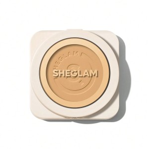 پنکک کرم پودری (پودر  پایه)  SKIN-FOCUS فول کاور - رنگ ACORN شیگلم SHEGLAM