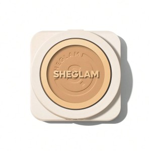 پنکک کرم پودری (پودر  پایه)  SKIN-FOCUS فول کاور - رنگ BUTTERSCOTCH شیگلم SHEGLAM