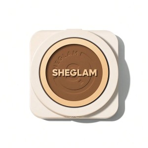 پنکک کرم پودری (پودر  پایه)  SKIN-FOCUS فول کاور - رنگ CAMEL شیگلم SHEGLAM