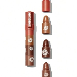 رژلب MEGA LIP STACKS-BROWN-BROWNIE STACK  شیگلم SHEGLAM