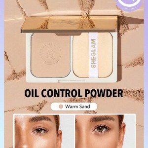 پودر کنترل چربی LIGHT THROUGH  رنگ WARM SAND شیگلم SHEGLAM