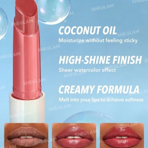 حجم دهنده لب  POUT-PERFECT SHINE LIP PLUMPER-PEACHY KEEN شیگلم SHEGLAM