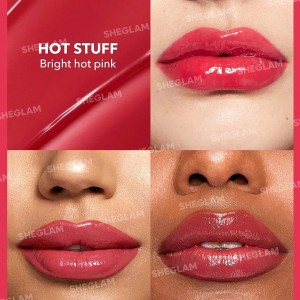 حجم دهنده لب  POUT-PERFECT SHINE LIP PLUMPER-HOT STUFF شیگلم SHEGLAM