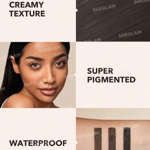 پماد ابروی ضد آب  BOSS BROW رنگ DARK BROWN شیگلم SHEGLAM