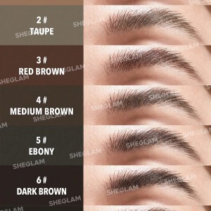 پالت ابروی Expert  رنگ 101 DARK BROWN شیگلم SHEGLAM