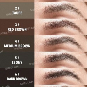 پالت ابروی Expert  رنگ 102 ASH BROWN شیگلم SHEGLAM