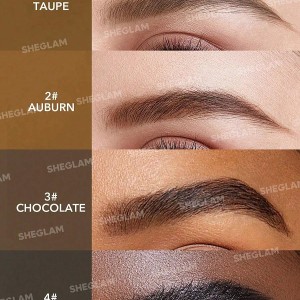 سایه ابرو GENIUS EYEBROW STAMP رنگ AUBURN شیگلم SHEGLAM