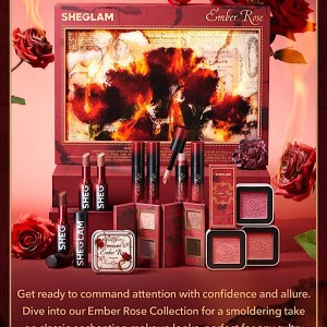 برق لب تقویت کننده EMBER ROSE IMMORTAL LOVE رنگ  EVERLASTING شیگلم SHEGLAM