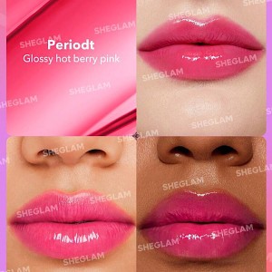 رژ لب براق MIRROR KISS رنگ PERIODT شیگلم SHEGLAM