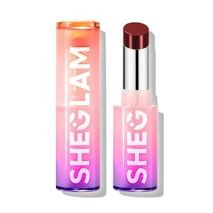 رژ لب براق MIRROR KISS رنگ VIBE CHECK شیگلم SHEGLAM