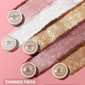 تاپر (روکش) سایه چشم GLEAM CHASER رنگ FROSTING شیگلم SHEGLAM