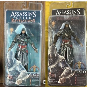 فیگور اساسین مشکی Assassine Ezio طلقی مارک ubisoft