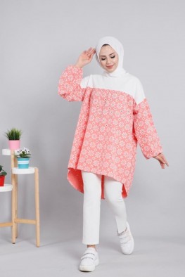 تونیک گلدار کد 3814759