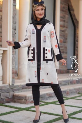 مانتو مدل ماندگار کد 3818597