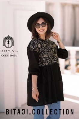 مانتو چین دار کد 3823402