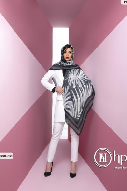 روسری گارزا دست‌دوز بهاره کد 3830707