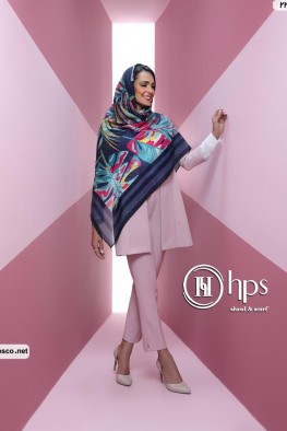 روسری گارزا دست‌دوز بهاره کد 3830715