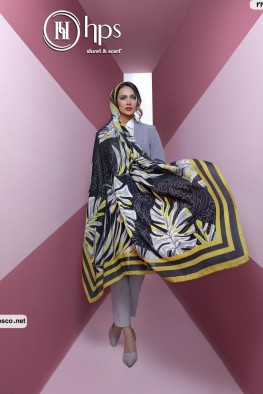 روسری گارزا دست‌دوز بهاره کد 3830774