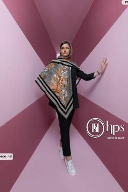 روسری گارزا دست‌دوز بهاره کد 3830780