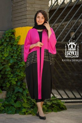 مانتو عبایی کد 3832392